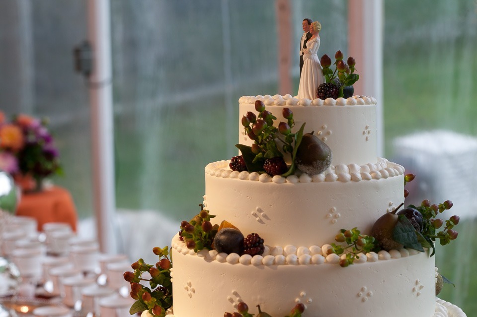 wedding cake closeup